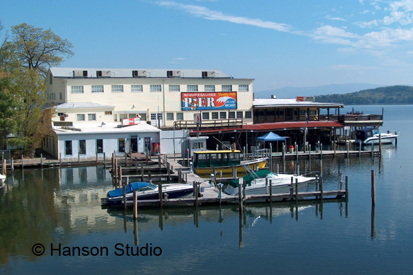 Weirs Beach, NH - Pier - Far